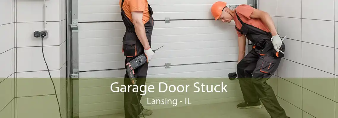 Garage Door Stuck Lansing - IL