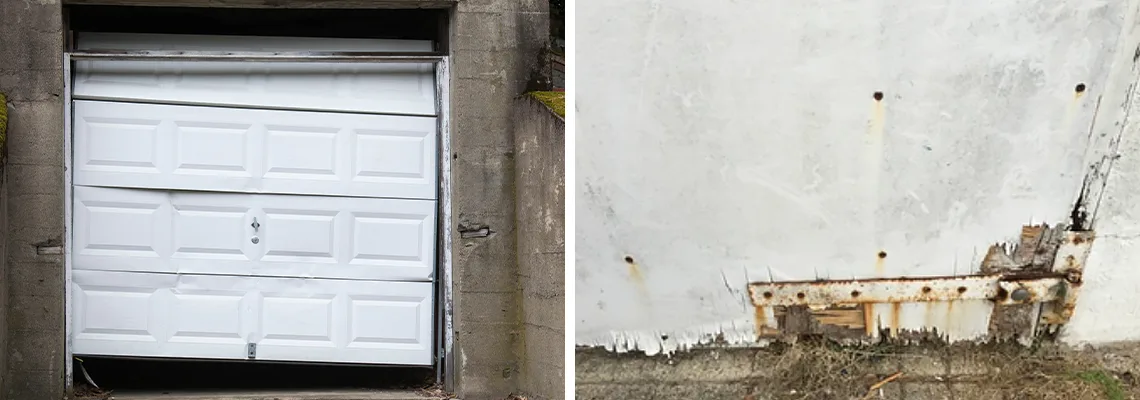 Rotten Commercial Garage Door Repair in Lansing, IL