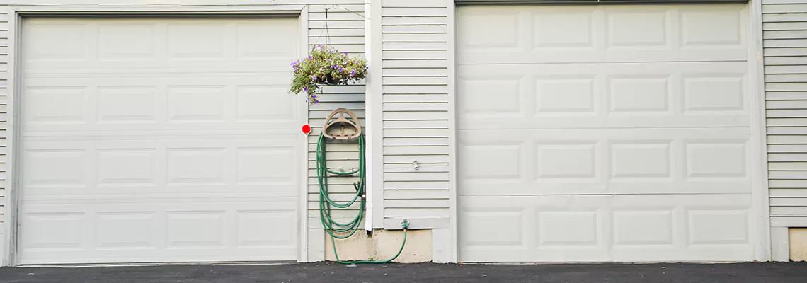 Sectional Garage Door Dropped Down Repair in Lansing, Illinois