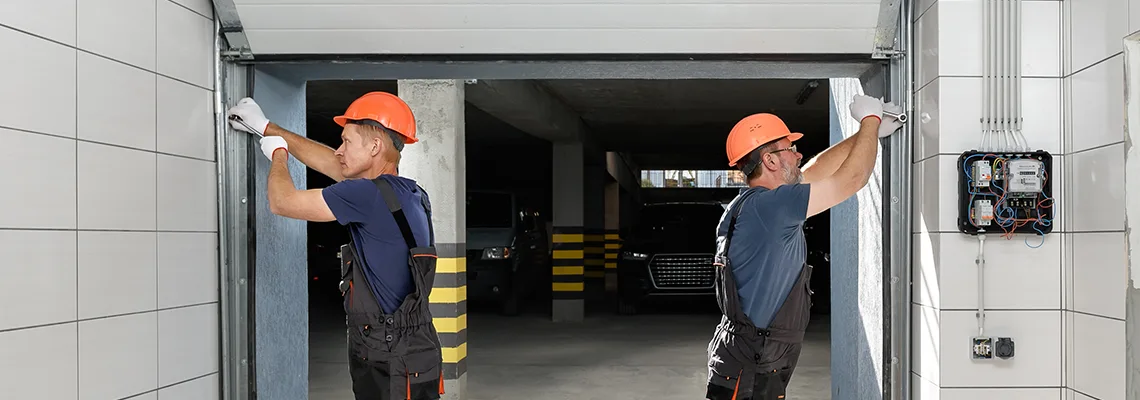 Wooden Garage Door Frame Repair in Lansing, Illinois